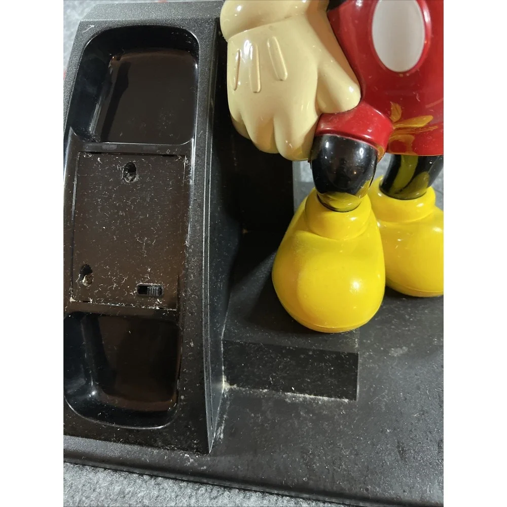 Vintage 1990's MICKEY MOUSE Corded Land Line Touch Tone Telephone AT&T Phone